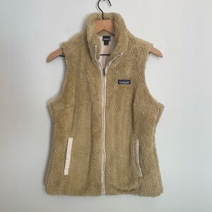 Patagonia Beige Fleece Vest